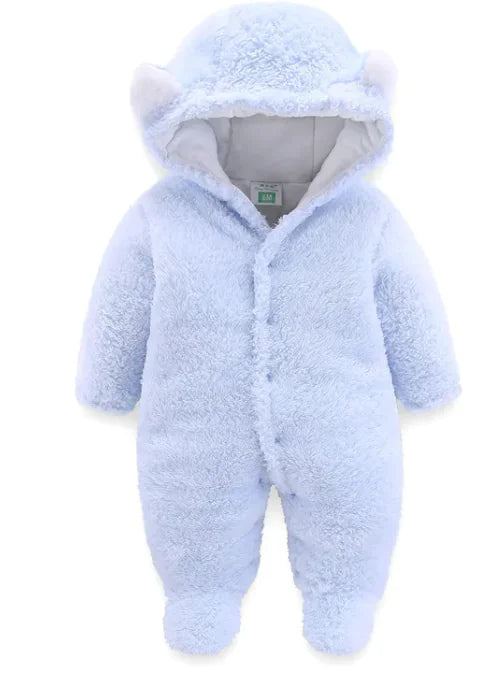 Newborn Warm Thick Baby Romper
