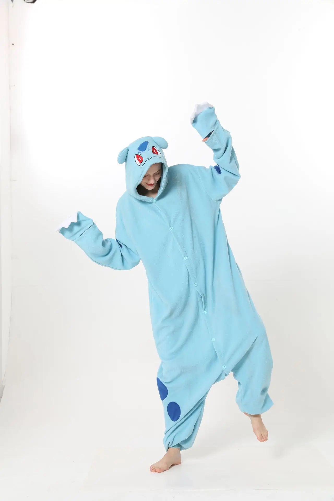 Pokemon Adult Teen Onesie Pajama Cosplay Costume