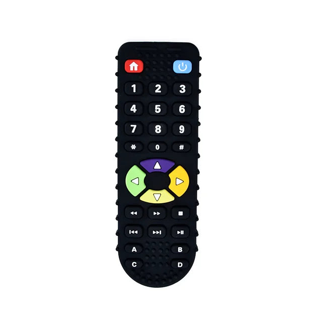 1Pc Baby Silicone Remote Control Shape Teether