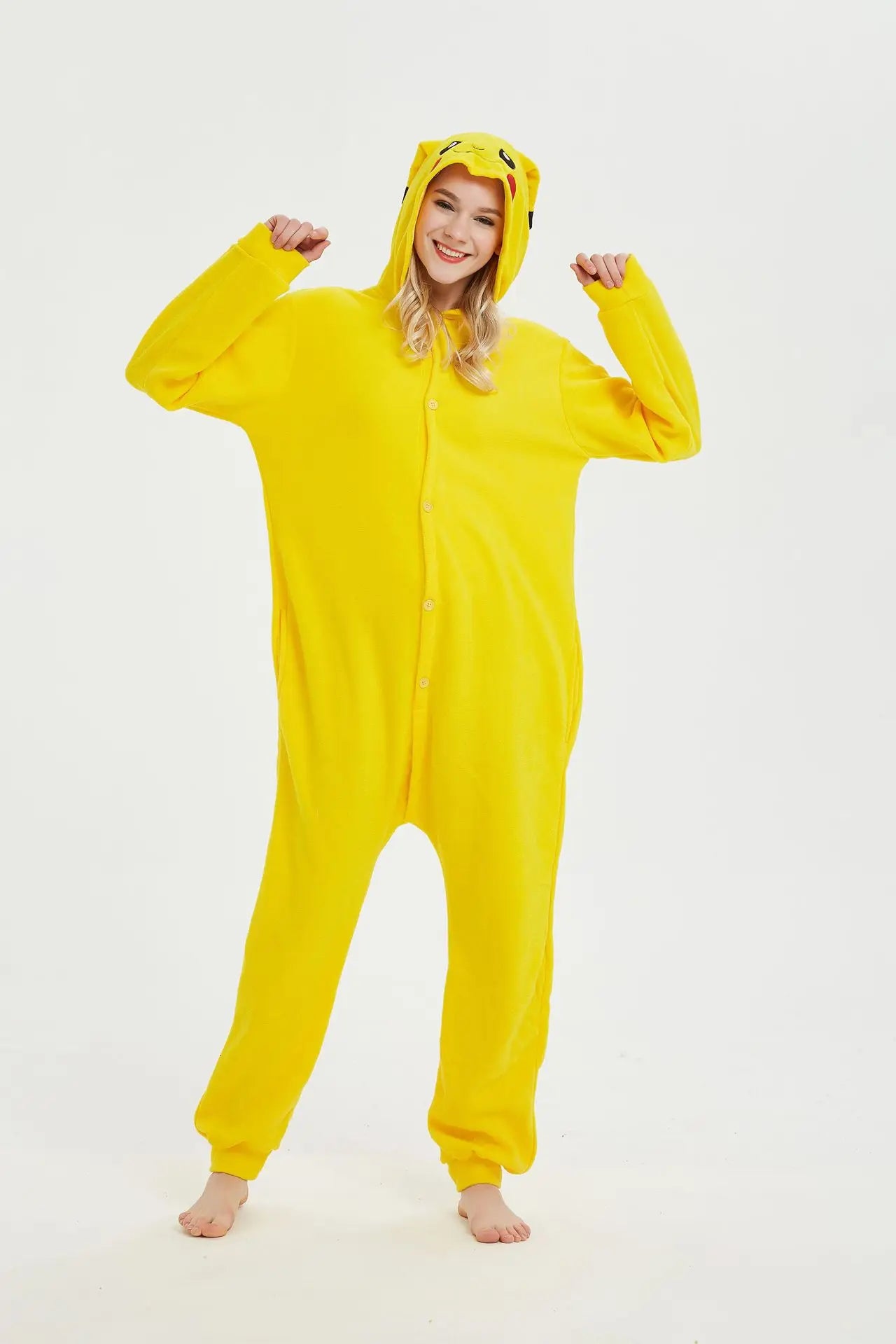 Pokemon Adult Teen Onesie Pajama Cosplay Costume