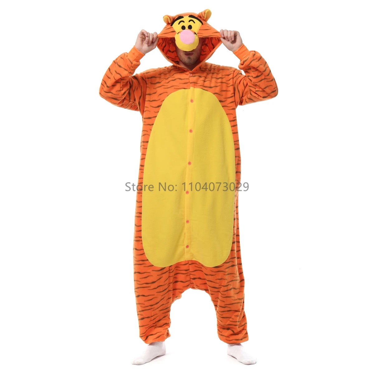 Winnie the Pooh Adult Character Pajama Onesies Cosplay