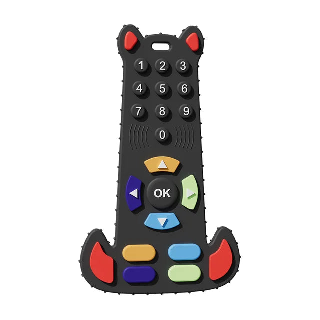 1Pc Baby Silicone Remote Control Shape Teether