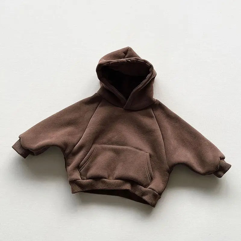 Baby Hoodies Casual Loose Boys Girls Thick
