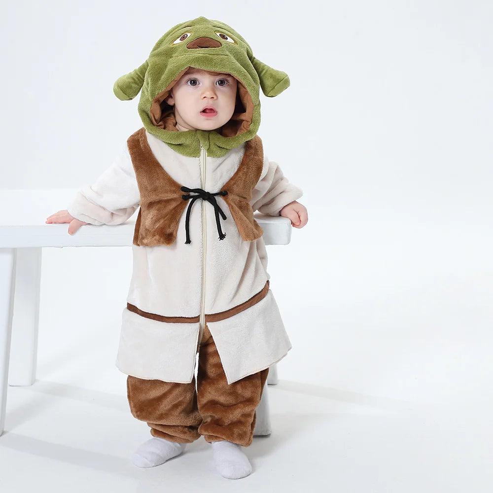 Shrek Onesie Cute Pajama Halloween Romper
