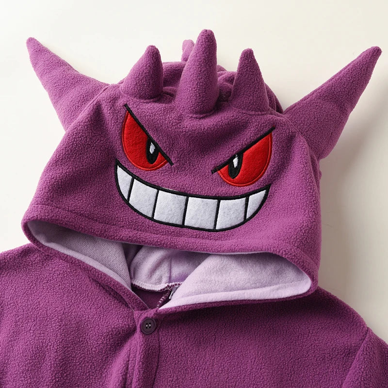 Children Pokemon One-Piece Pajama Full Body Suit