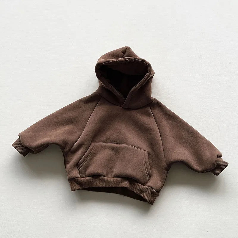 Baby Hoodies Casual Loose Boys Girls Thick