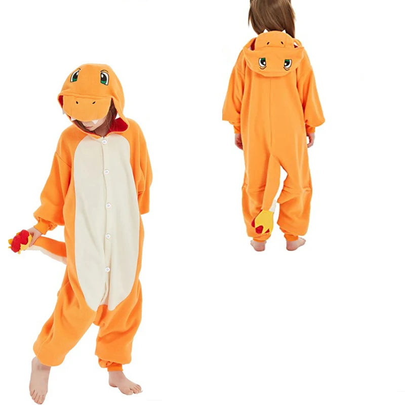 Children Pokemon One-Piece Pajama Full Body Suit