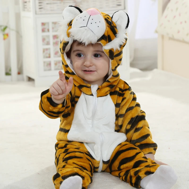 Nemo Infant Baby Romper Pajamas Hooded