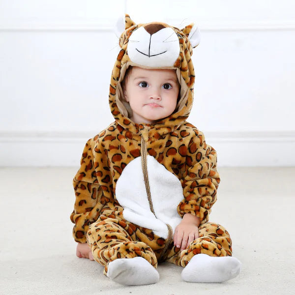 Leopard Romper