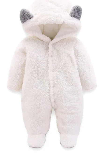 Newborn Warm Thick Baby Romper