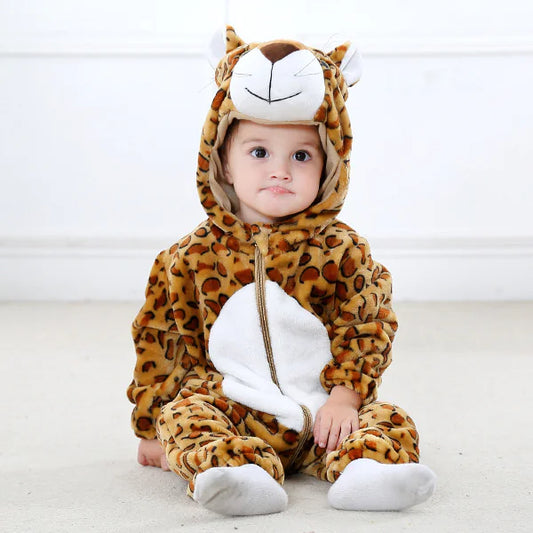 Leopard Romper