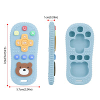 1Pc Baby Silicone Remote Control Shape Teether