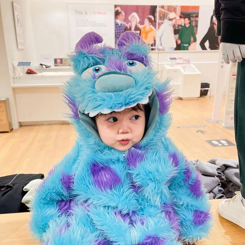 Fuzzy Sulley Jumpsuit (Monster's Inc)