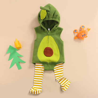 Avocado Baby Girls Boys 2pcs Halloween Romper