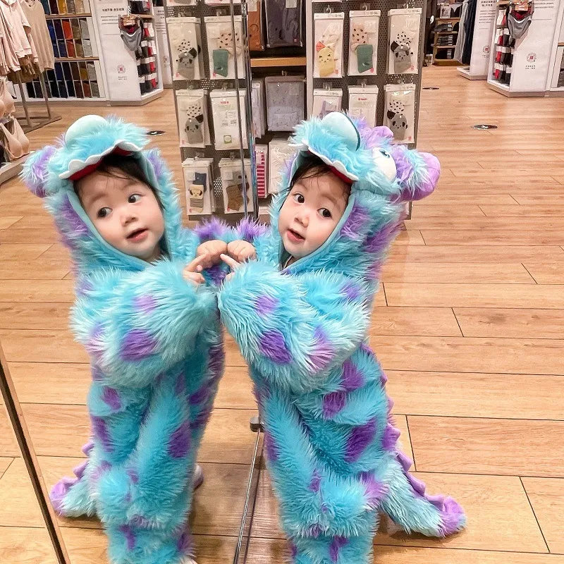Fuzzy Sulley Jumpsuit (Monster's Inc)
