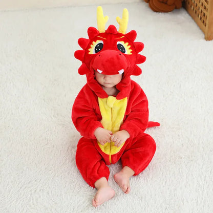 Thick Animal Pajama Onesie