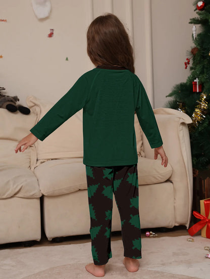 Christmas Family Pajamas Matching Outfits American Sizes (Merry Christmas)