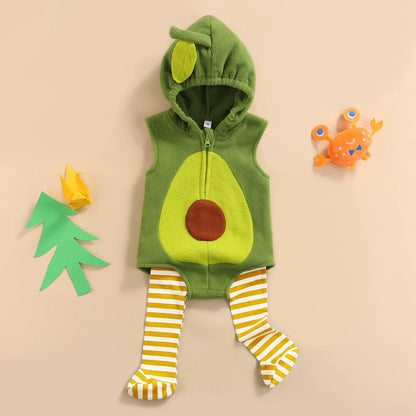 Avocado Baby Girls Boys 2pcs Halloween Romper