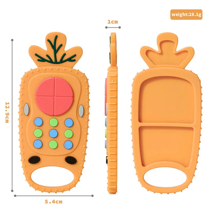 1Pc Baby Silicone Remote Control Shape Teether
