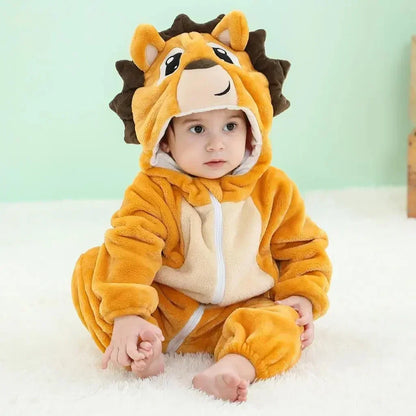 Cute ANIMAL Cosplay Costumes BoysGirls Jumpsuit BabyRompers Clothes Pajamas