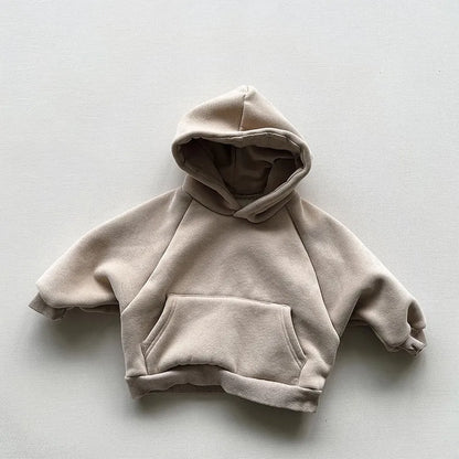 Baby Hoodies Casual Loose Boys Girls Thick