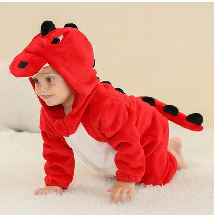 Cute ANIMAL Cosplay Costumes BoysGirls Jumpsuit BabyRompers Clothes Pajamas