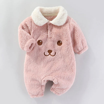 Cute Newborn Baby Bodysuit New Winter Autumn Baby Clothes Cartoon Girl Rompers Spring Soft Infant Jumpsuit 0 to 12 Months