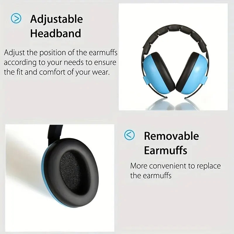 PROSPERBABY Ear Protection Anti Noise Earmuff Sleep Ear Stretcher Headphones Sleeping 1pc