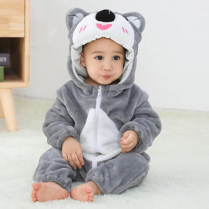 Cute ANIMAL Cosplay Costumes BoysGirls Jumpsuit BabyRompers Clothes Pajamas