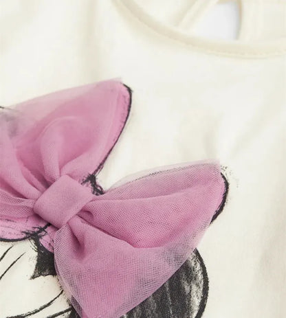 2Pcs Minnie Mouse Long Toddler Baby Clothing Sets