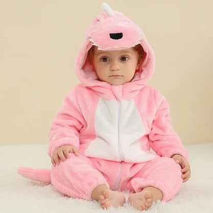Cute ANIMAL Cosplay Costumes BoysGirls Jumpsuit BabyRompers Clothes Pajamas