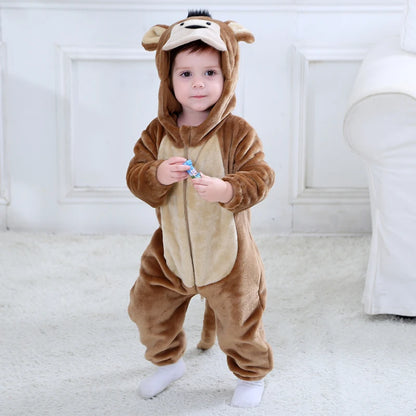 Nemo Infant Baby Romper Pajamas Hooded