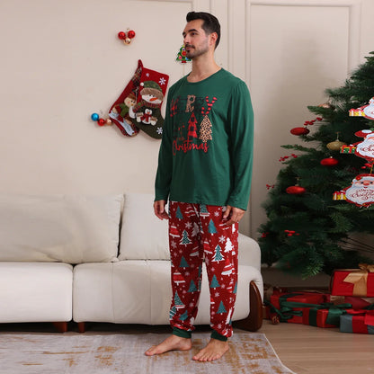 2025 Christmas Matching Family Tree Pajamas Sets (American Sizes)