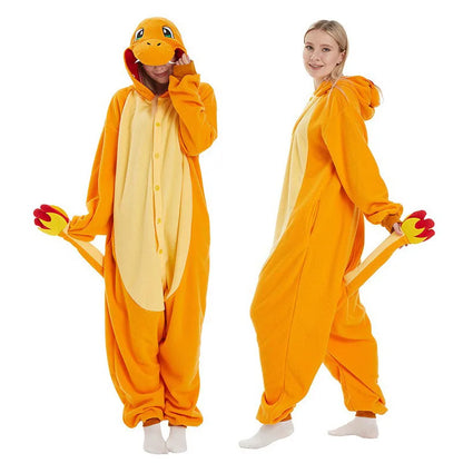 Pokemon Adult Teen Onesie Pajama Cosplay Costume