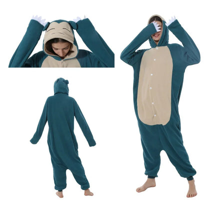 Pokemon Adult Teen Onesie Pajama Cosplay Costume
