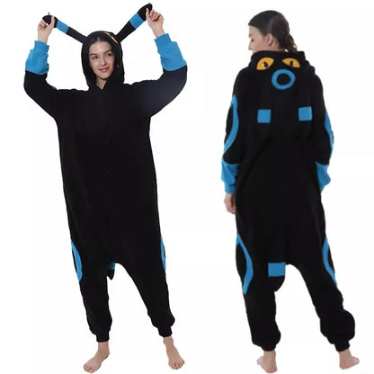 Pokemon Adult Teen Onesie Pajama Cosplay Costume