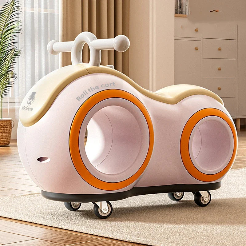 Kids Peanut Sliding Bike New No Pedal Balance Bicycle For 1-3 Year Old Baby Toddler Glider Bike Children Sliding Riding Toys