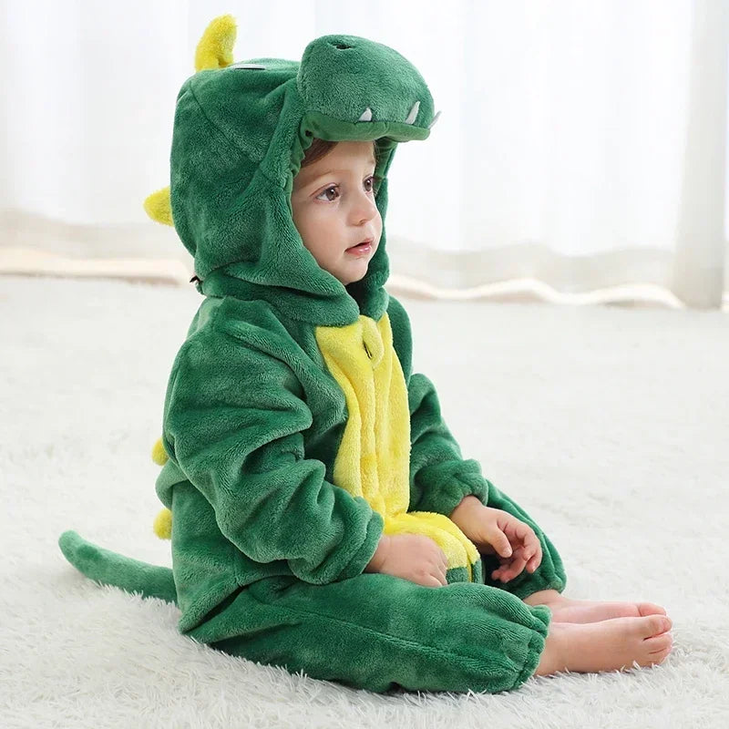 Cute ANIMAL Cosplay Costumes BoysGirls Jumpsuit BabyRompers Clothes Pajamas
