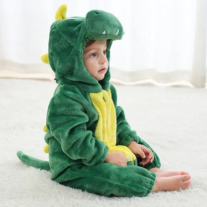 Cute ANIMAL Cosplay Costumes BoysGirls Jumpsuit BabyRompers Clothes Pajamas