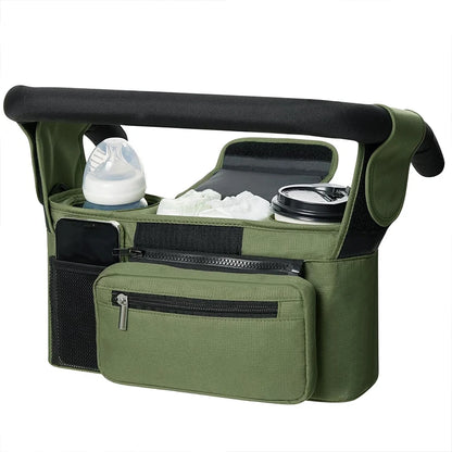 Stroller Storage Large Capacity Travel Hanging Bag Mommy Bag Phone Bottle Holder Diaper Bags BabyStroller Accessories