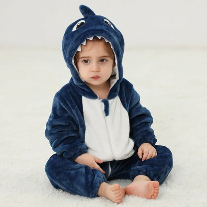 Cute ANIMAL Cosplay Costumes BoysGirls Jumpsuit BabyRompers Clothes Pajamas