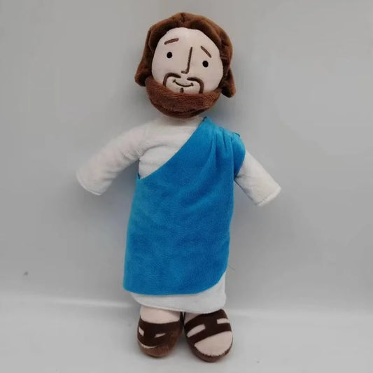 New 32cm JESUS Stuffed Plush Toy Cute Doll Home Decoration
