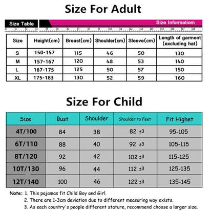 Adults Cow Cartoon Pajama Onesies Jumpsuit Hooded