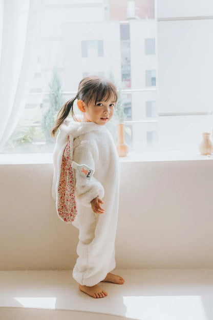 Autumn Winter Baby Bunny Jumpsuit Hooded