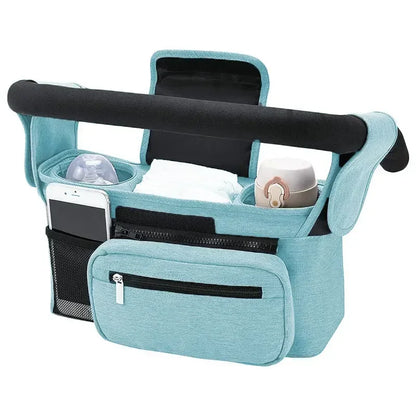 Stroller Storage Large Capacity Travel Hanging Bag Mommy Bag Phone Bottle Holder Diaper Bags BabyStroller Accessories