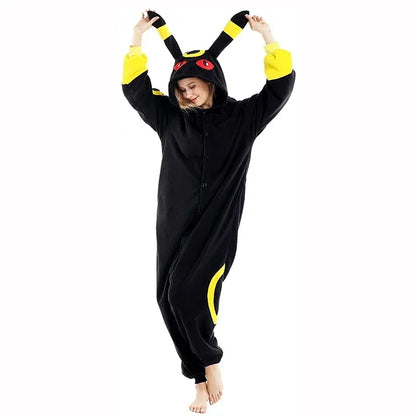Pokemon Adult Teen Onesie Pajama Cosplay Costume