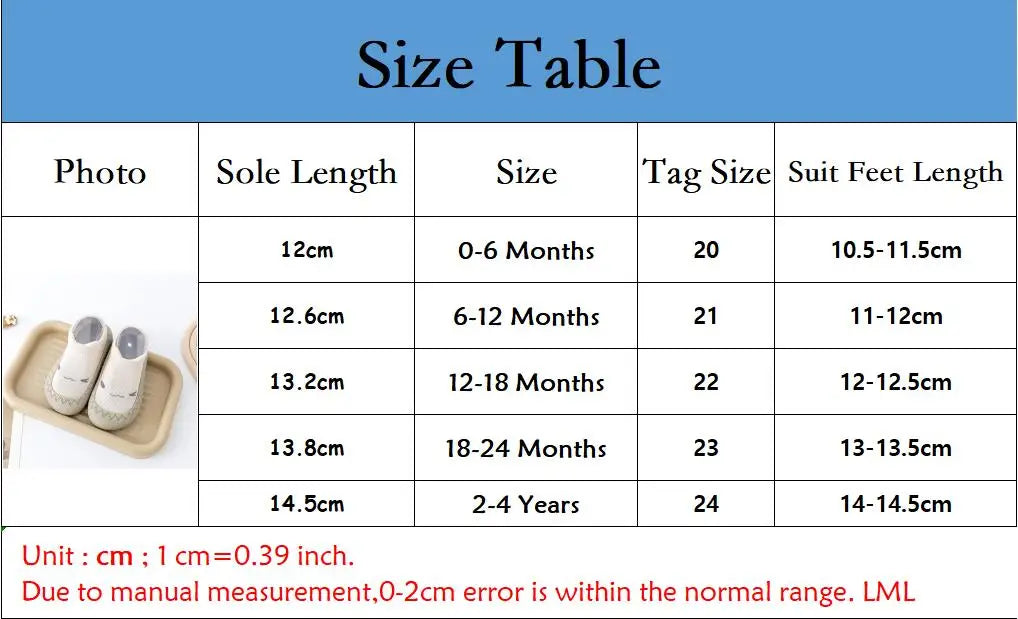 PROSPERBABY Socks Shoes Cute Soft Rubber Sole Floor Sneaker Booties First Time Walker
