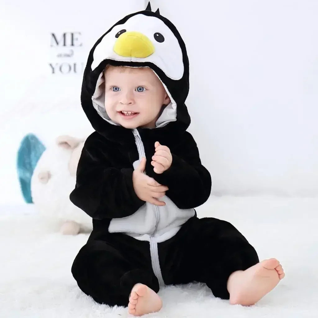 Cute ANIMAL Cosplay Costumes BoysGirls Jumpsuit BabyRompers Clothes Pajamas