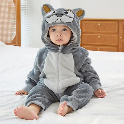 Cute ANIMAL Cosplay Costumes BoysGirls Jumpsuit BabyRompers Clothes Pajamas