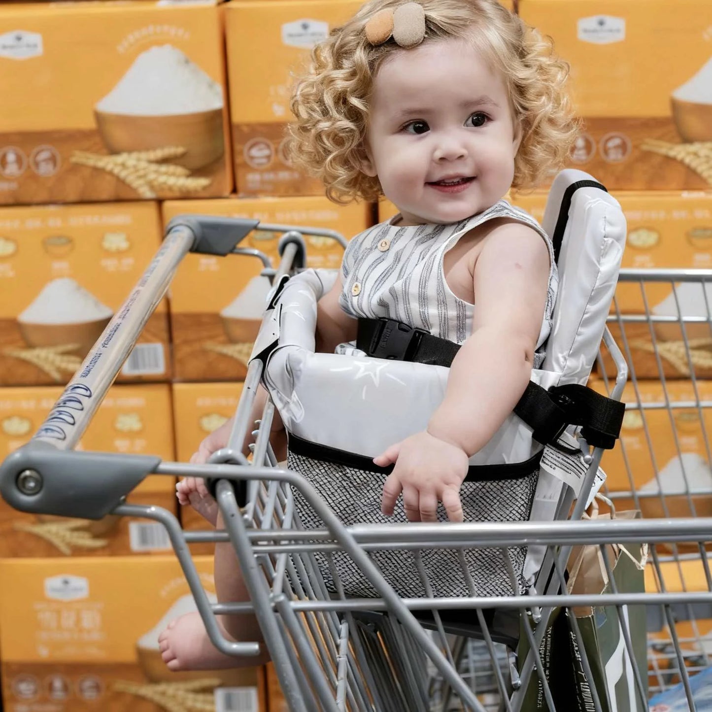 Shopping Cart Cover for Baby, High Chair Cover, Grocery Cart Cover, Cart Seat Cover for Baby, Shopping Cart Seat